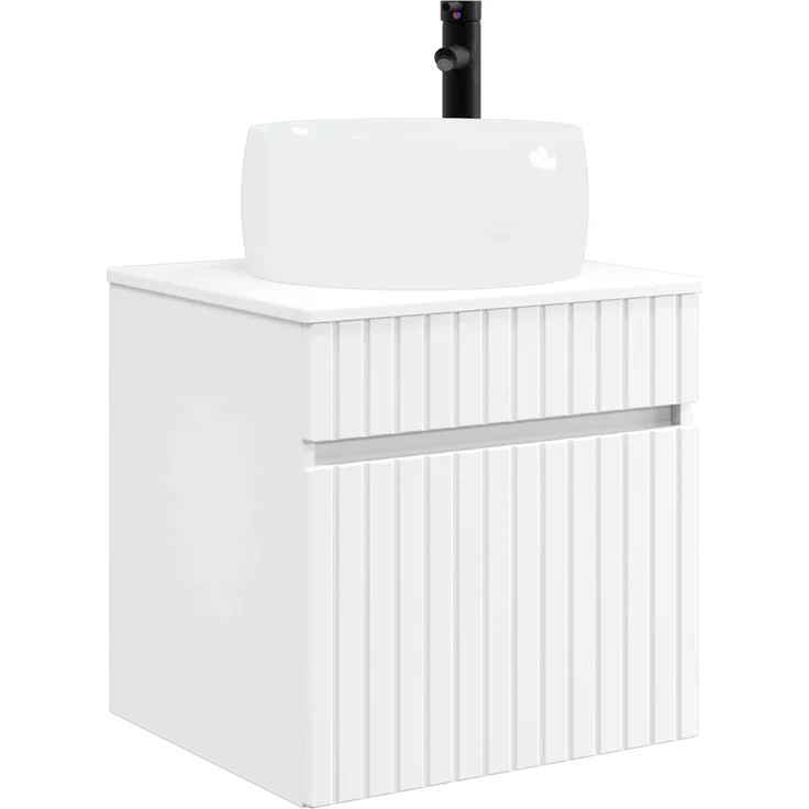 vidaXL Badezimmerschrank-Set 3 stk. Weiß 157 x 44,5 x 80 cm 3405767 – Bild 4