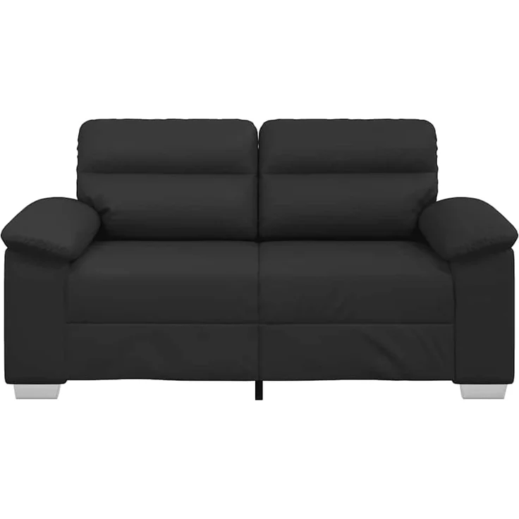 vidaXL 2-Sitzer-Sofa Schwarz 160x81x84 cm Kunstleder 4105337 – Bild 5