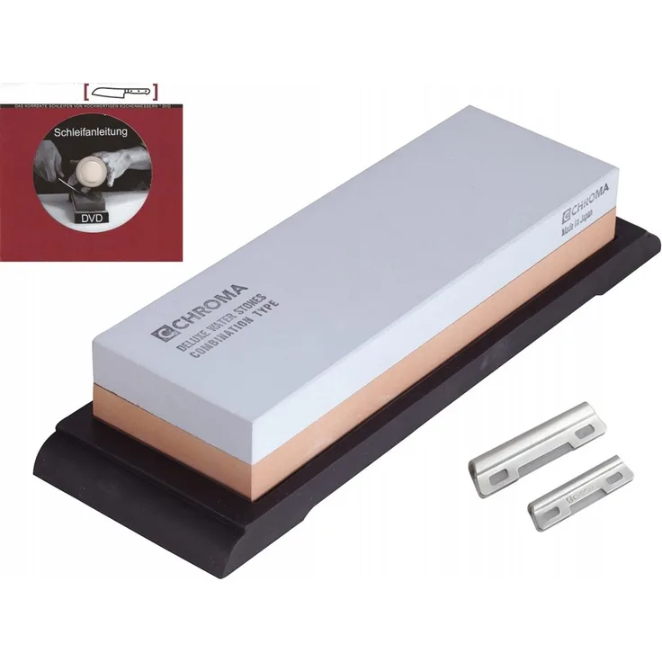Chroma Schleifstein-Set: ST-1800L Körnung 240/1000 groß