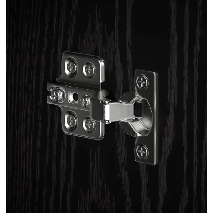 vidaXL Badezimmerschrank-Set 3 stk. Schwarz Eichen-Optik 3444495 – Bild 10