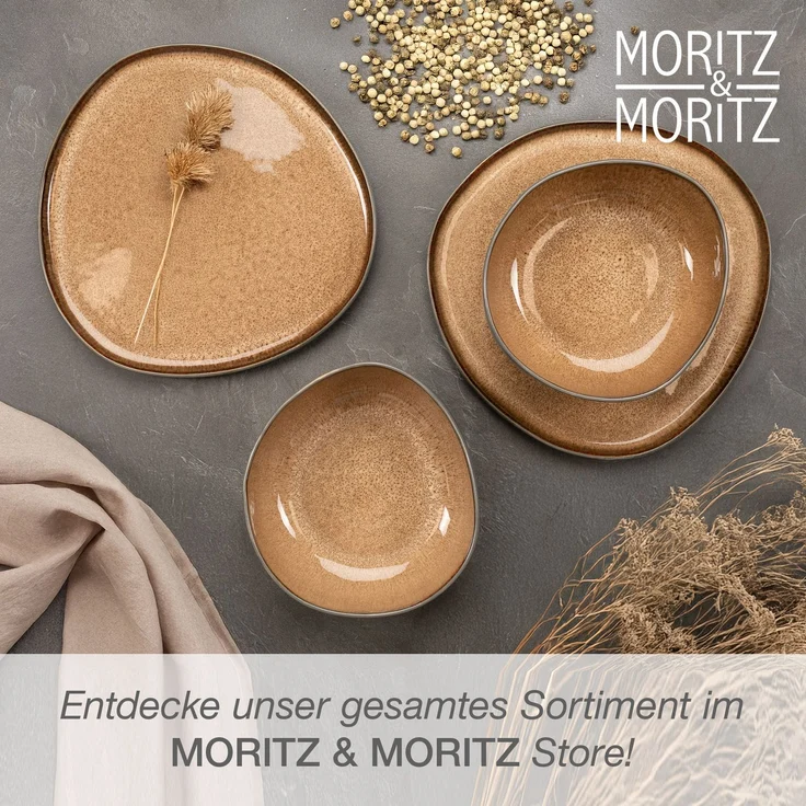 Moritz & Moritz ORGANIC Servierschale 2er - Amber – Bild 7