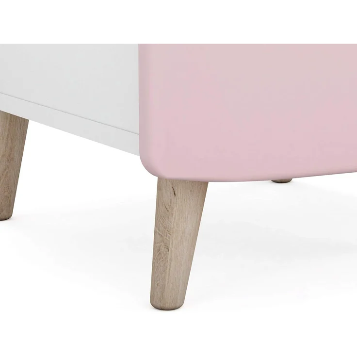 habeig Schreibtisch Kinder Schreibtisch Kindertisch Prinzessin Schminktisch Rosa Weiss – Bild 4