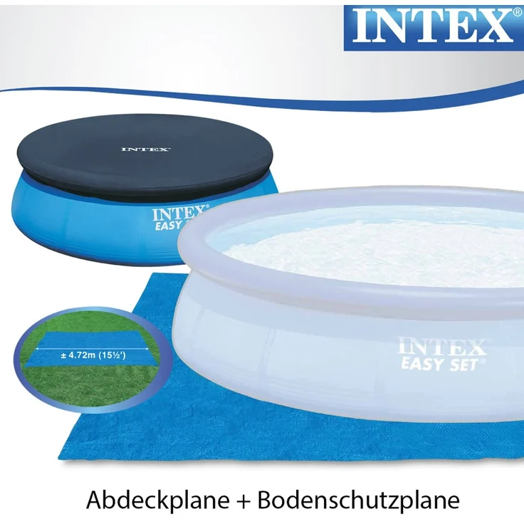 INTEX Swimming Pool EASY SET 457x107 Komplettset – Bild 6