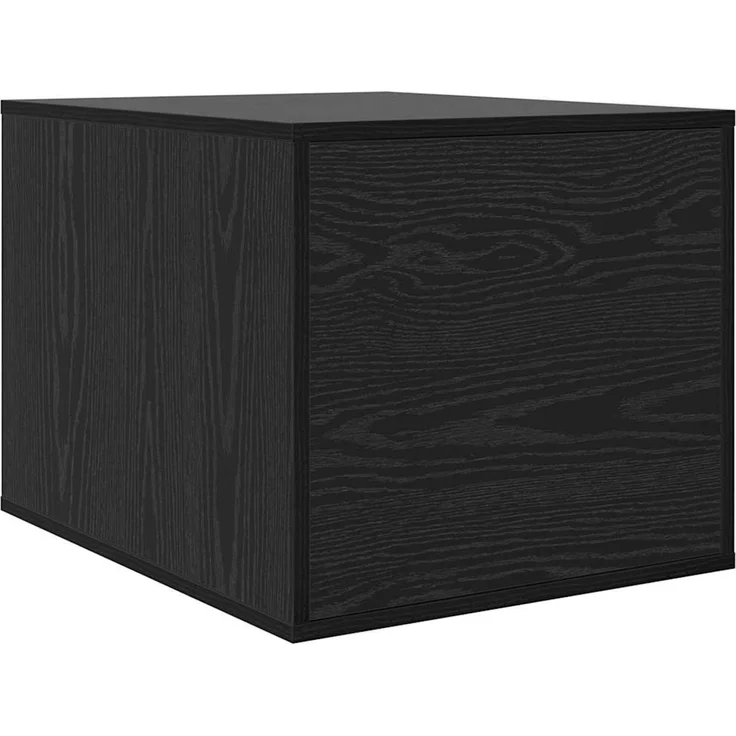 vidaXL Katzenstreu Box Umzäunung Schwarz Eichen-Optik 47 x 59 x 42 cm 886272 – Bild 7