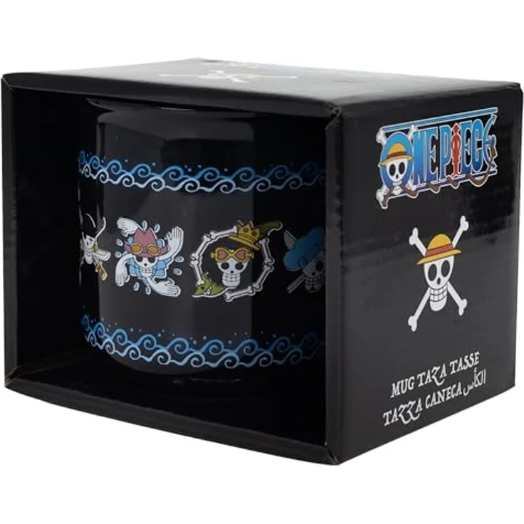 One Piece Anime Tasse 400 ml Keramik Frühstücksbecher mit Geschenkbox – Bild 5