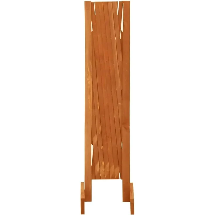vidaXL Garten-Rankzaun Orange 120x90 cm Massivholz Tanne 314824 – Bild 3