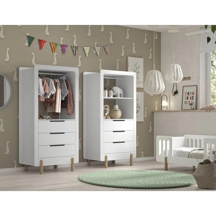 Smile Junior-Babyzimmer Set Regalschrank – Bild 4