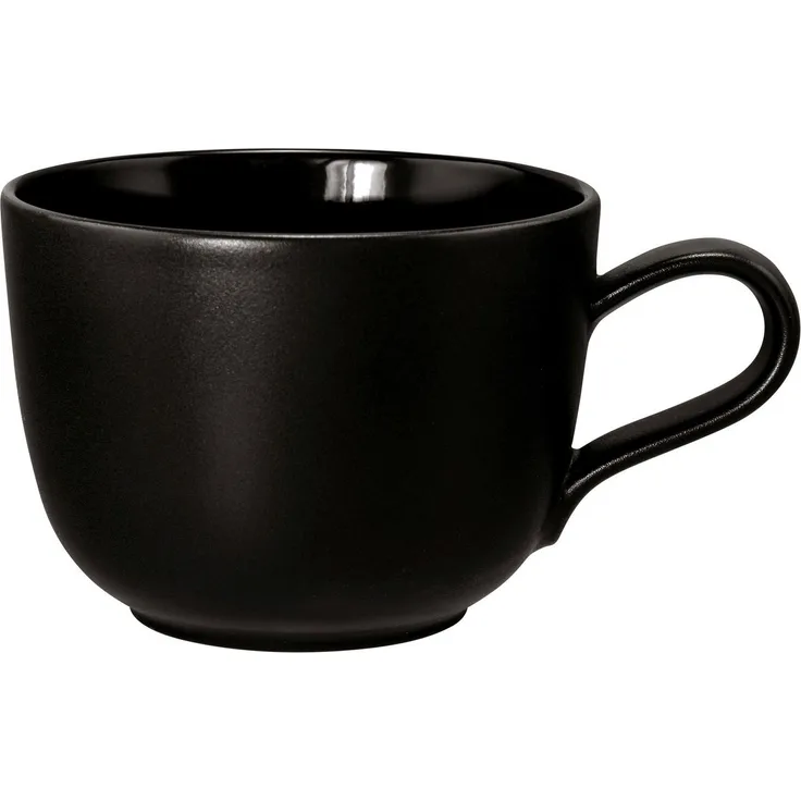 Seltmann Weiden Tasse Liberty - Velvet Black, 1-tlg, Porzellan, Kaffeeobertasse 0,26 l
