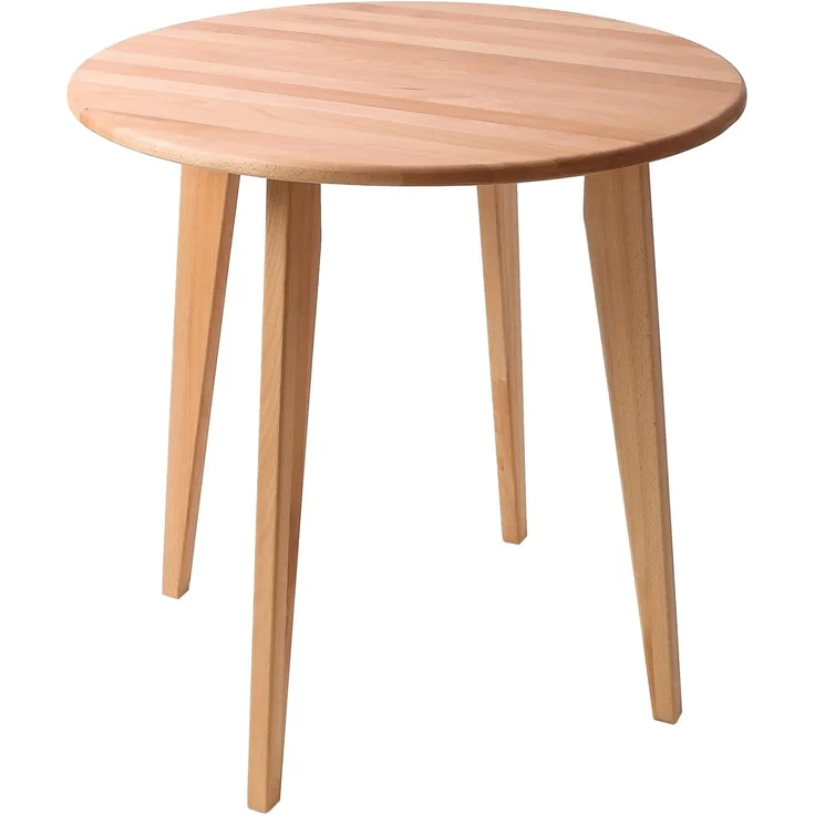 Krok Wood Esstisch runder Tisch Dresden aus Massivholz in Buche – Bild 3