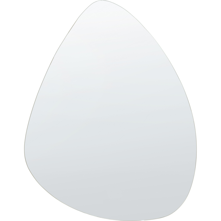 LED-Badezimmer-Spiegel LUGNY 70 cm x 90 cm Silber