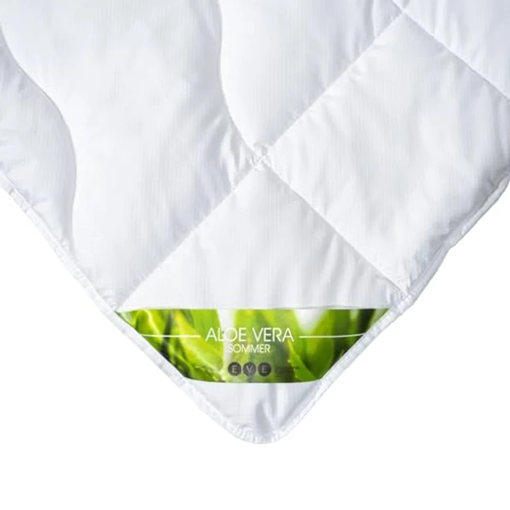 Traumschloss Sommerbettdecke Aloe Vera, Füllung: 100% Polyester, Bezug: 100% Polyester, Bezug mit Aloe Vera veredelt – Bild 4