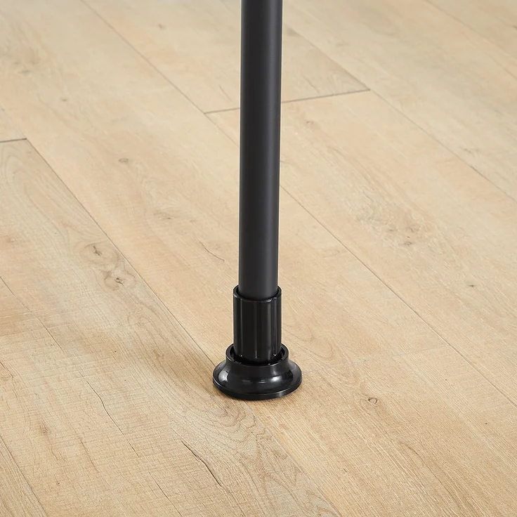 SoBuy KLS03-II-SCH Garderobenständer, Metall, Pulverbeschichtung, Schwarz, 62 x 200 x 75 cm – Bild 9