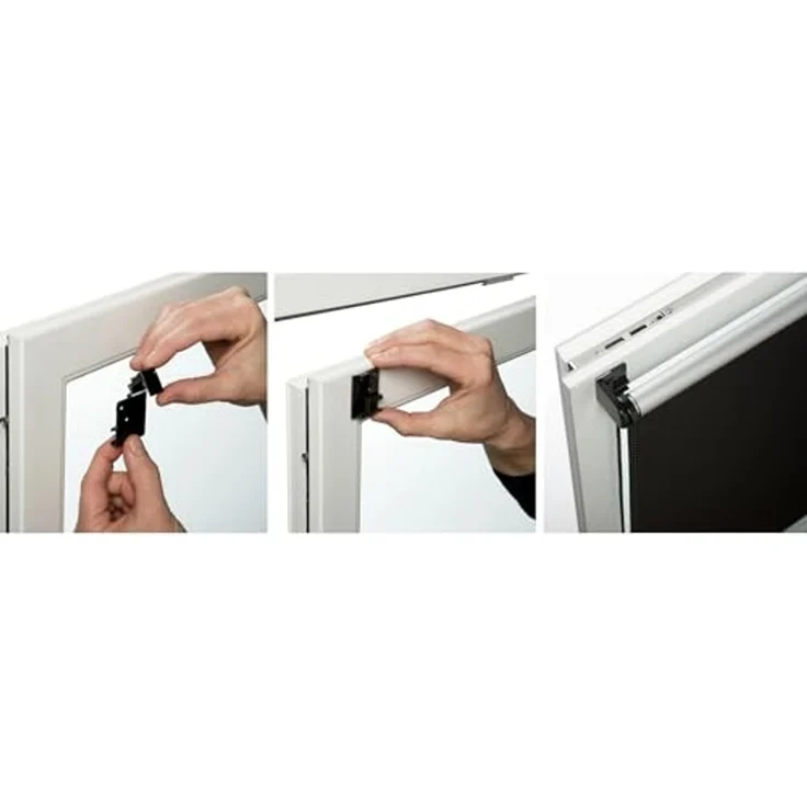 Seitenzugrollo EASYFIX Rollo Thermo ENERGIESPAREND, GARDINIA, verdunkelnd, mit Bohren/ohne Bohren, freihängend, abdunkelnd mit Thermobeschichtung – Bild 4