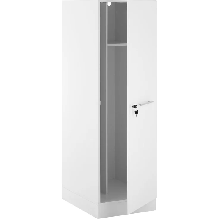 XORA 'PRIMUS' Küchenschrank, Holznachbildung weiß, 50 x 162 x 68 cm, verstellbare Füße – Bild 4