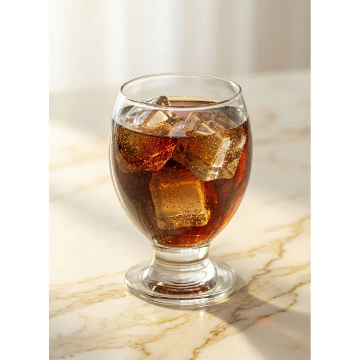 Hermia Concept 'LV-NEC14F' Gläser-Set (6-teilig), Transparent, 6,7 x 6,7 x 10,4 cm, 280 ml – Bild 1