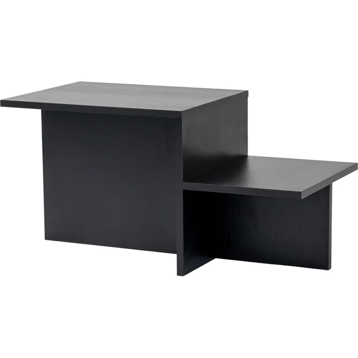 Couchtisch, 'Harmony', 40 x 40 x 80, Holz Schwarz – Bild 4