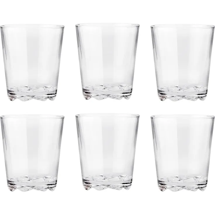 Trinkgläser, 0,25 l. - 6 Stück Glacier Stelton Wasserglas