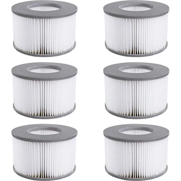 FELIXLEO Kartuschen-Filterpumpe Ersatzfilter für MSPA Whirlpool zubehör für MSPA FD2089 (6 St) – Bild 1