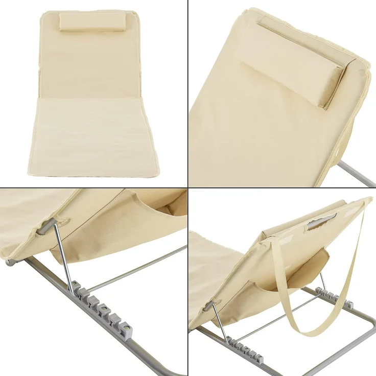 Strandmatte Cellorigo 2er Set Beige [en. casa] – Bild 7