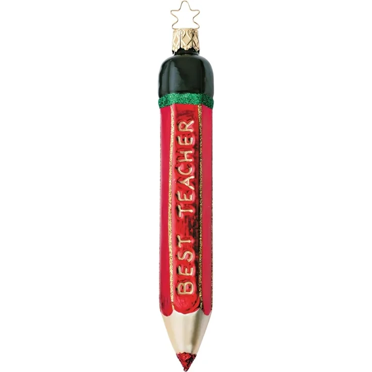 Des Lehrer's Stift 15cm Inge-Glas- & Christbaumschmuck