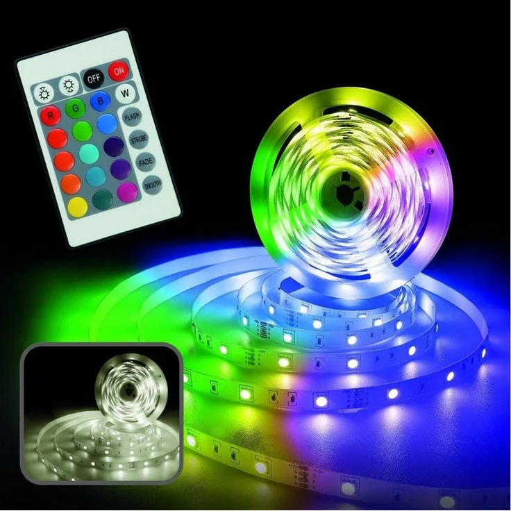 MegaLight Smart LED-Stripe Tuya 3 m RGBW CCT Amazon Alexa Hey Google