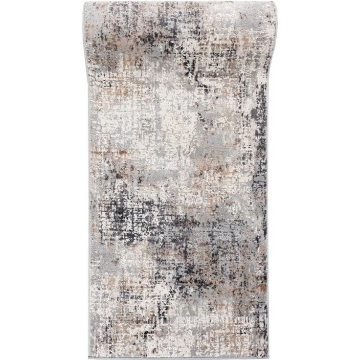 Mazovia Läufer Läufer FlurLäufer Modern für Vorzimmer Schlafzimmer - Abstrakt Muster, 60x100 cm, Kurzflor, Meterware – Bild 4