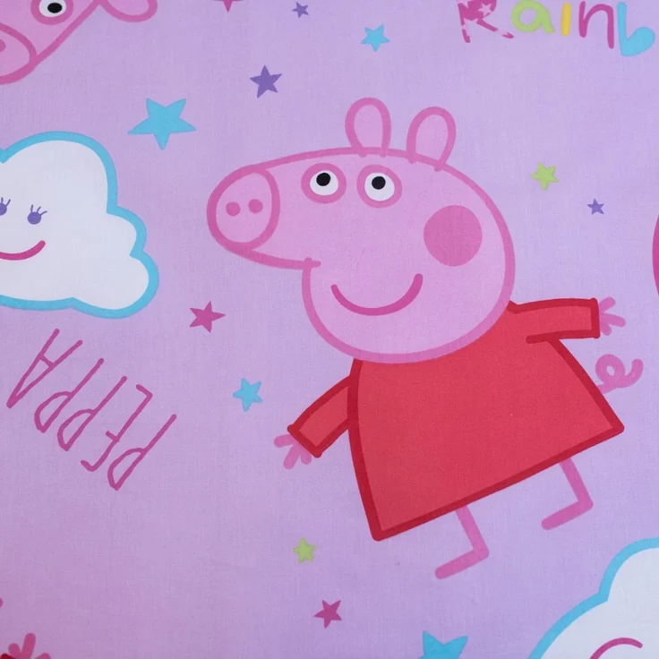 Peppa Pig Bettwäsche-Set "PEP016" Kinder Bettgarnitur 140×200 + 70×90 cm – Bild 4