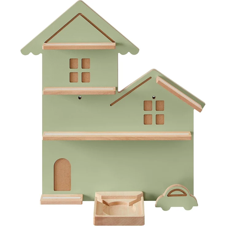 SONGMICS Regal für Toniebox, Wandregal für 35 Figuren, Kinderregal, einfache Montage, Kinderzimmer, Wohnzimmer, GKR801C10 – Bild 1