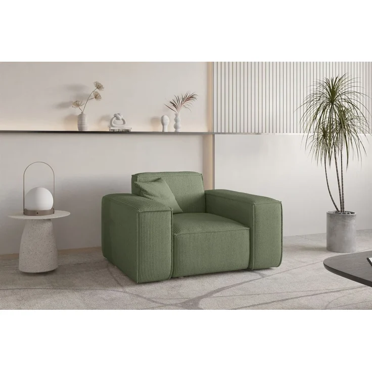 Sessel Designersessel CELES PREMIUM in Stoff Scala Forest – Bild 1
