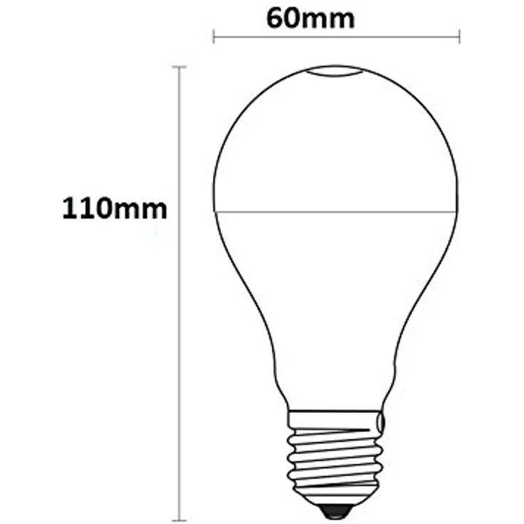 LED E27 7W 230V AC Neutralweiß GLS 610 Lumen 270° – Bild 4