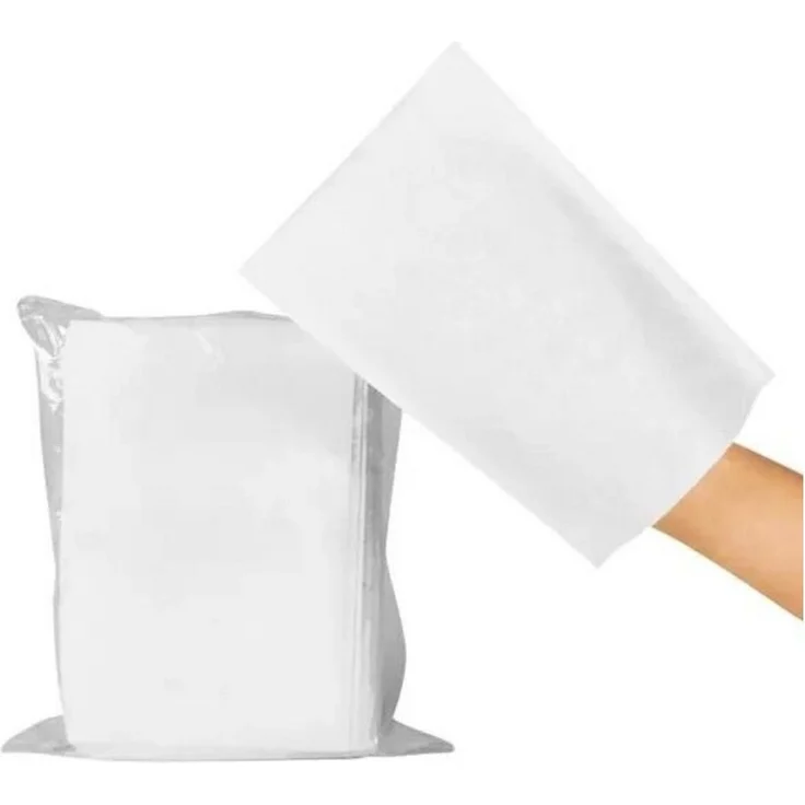 DocMed Einmal-Waschhandschuh DocMed Einweg Waschhandschuh aus Molton (Spar Set 50-St. Hautfreundliche Einwegwaschlappen, Einmalhandschuhe Körperpflege), Einweg-Waschhandschuh – Bild 1