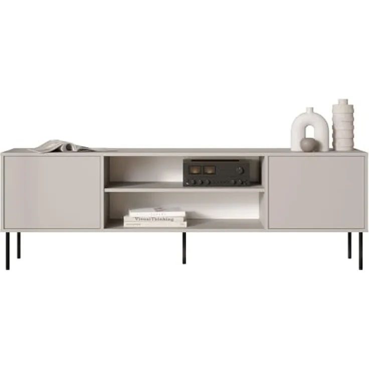 TV-Lowboard Domi 180 2D EF (Farbe: Cashmere)