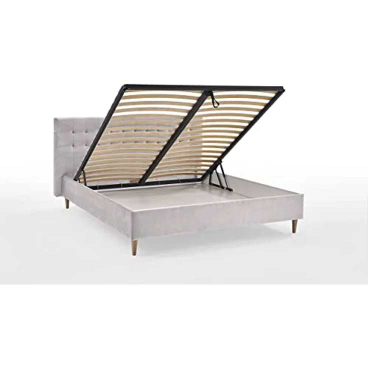 Atlantic Home Collection Bettrahmen Veronika 180x200 mit Bettkasten und Lattenrost – Bild 5