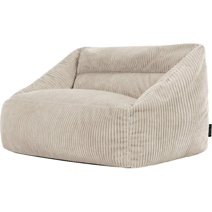 icon Sitzsack Sofa für Kinder aus Cord mit Füllung, Made in Germany, für Kinderzimmer, flauschig – Bild 1