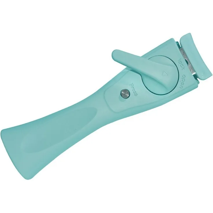 NEOFLAM® Pfannengriff MIDAS Plus abnehmbarer Universalgriff - Eisblau (1-St), Abnehmbarer Universalgriff, Einfaches Öffnen/Schließen, Hitzebeständig