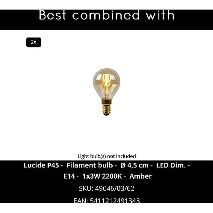 LUCIDE ALION Deckenstrahler 2xE14, schwarz, Plafondspot 17999/02 – Bild 4