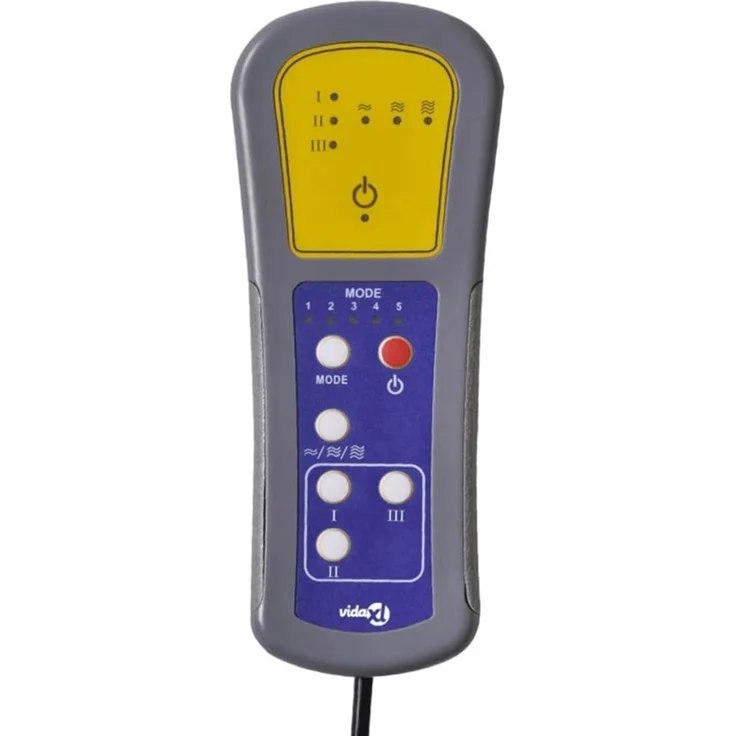 vidaXL Massage-Relaxsessel, schwarzer Stoff 3205811 – Bild 10