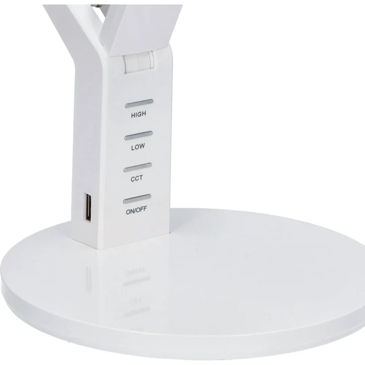 Maxcom GlowPro 8W Dimmbare LED-Tischlampe Weiß – Bild 3