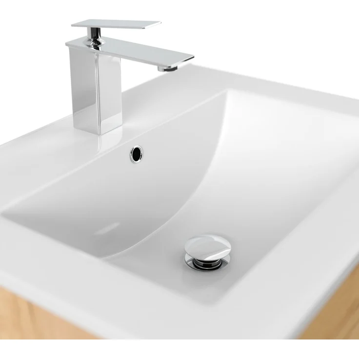 Badmöbel Firenze 60 SoftClose eiche gold : Eiche Gold – Bild 5