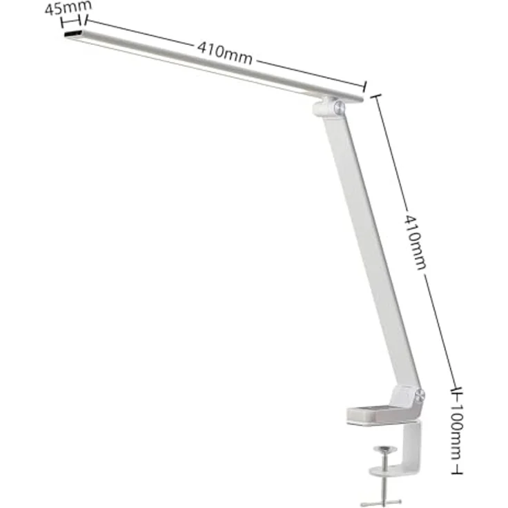 Prios Schreibtischlampe Tamarin, Enthalten, 1 x 13 W LED, universalweiß – Bild 6