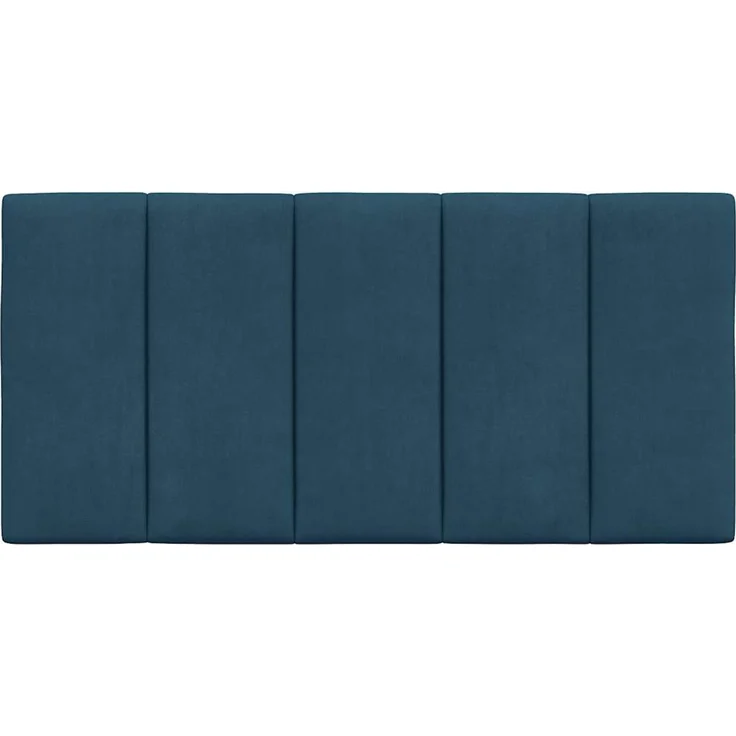 vidaXL Kopfteil-Kissen "Hanko" Blau 100 cm Samt – Bild 5