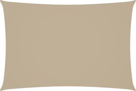 vidaXL Sonnensegel Oxford-Gewebe Rechteckig 2,5x4,5 m beige