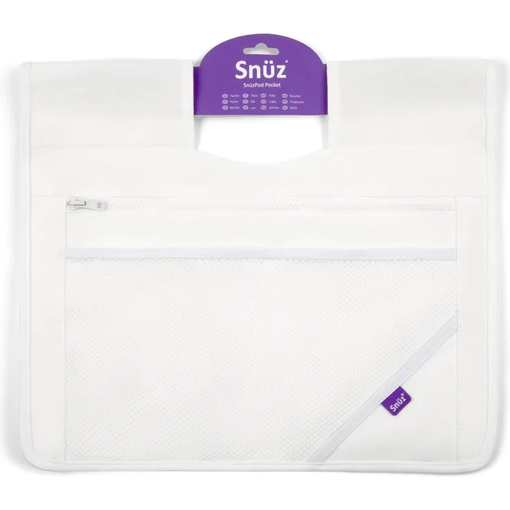 Snüz 'Pod3' Betttasche für Beistellbett weiß – Bild 1