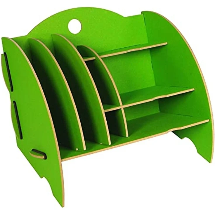 Werkhaus - Ablage Mini Organizer Grün Briefablage Stiftehalter Box Schreibtisch