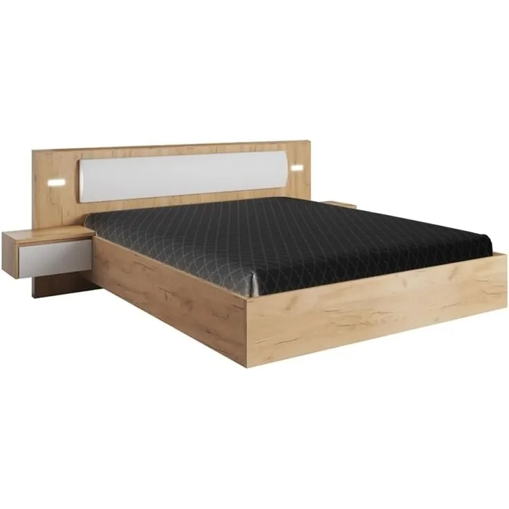 Doppelbett Xelo Bettgestell mit Beleuchtung 160x200cm