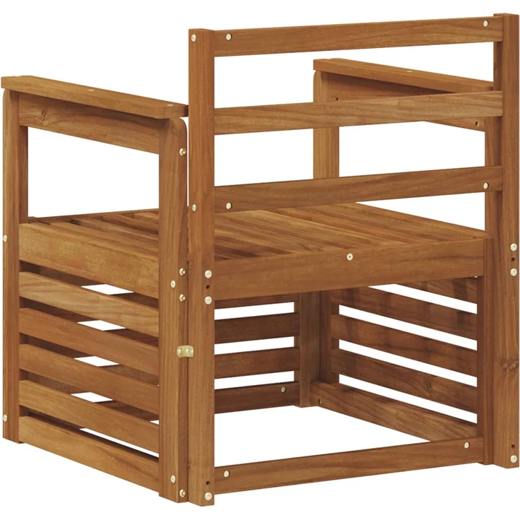 vidaXL Outdoor-Sofagarnitur Natur Massivholz Akazie 3436339 – Bild 5