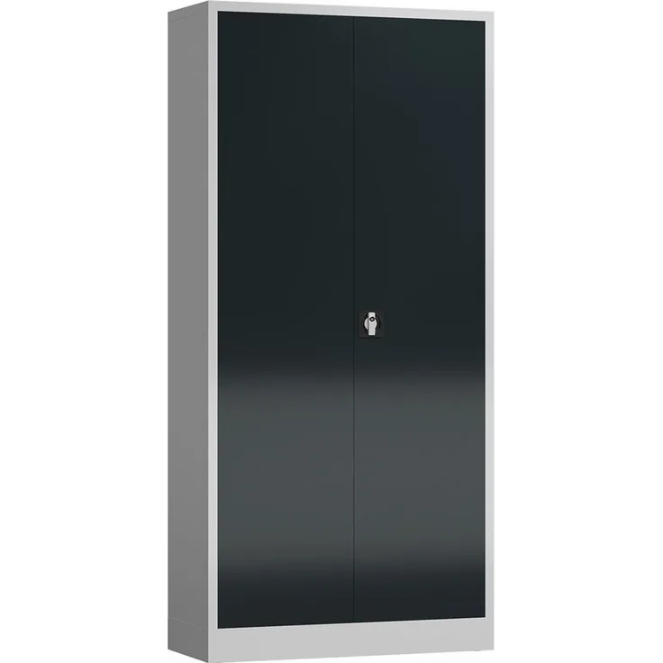 Steelboxx Mehrzweckschrank Aktenschrank 195x92x60cm Büro Metallschrank Mehrzweckschrank (1-St) Komplett montiert, keine Montage notwendig