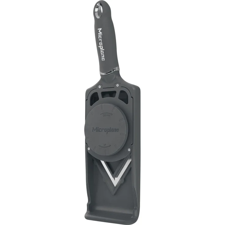 Microplane Verstellbarer V-Hobel Purecut After Dark Grey 48944 – Bild 2