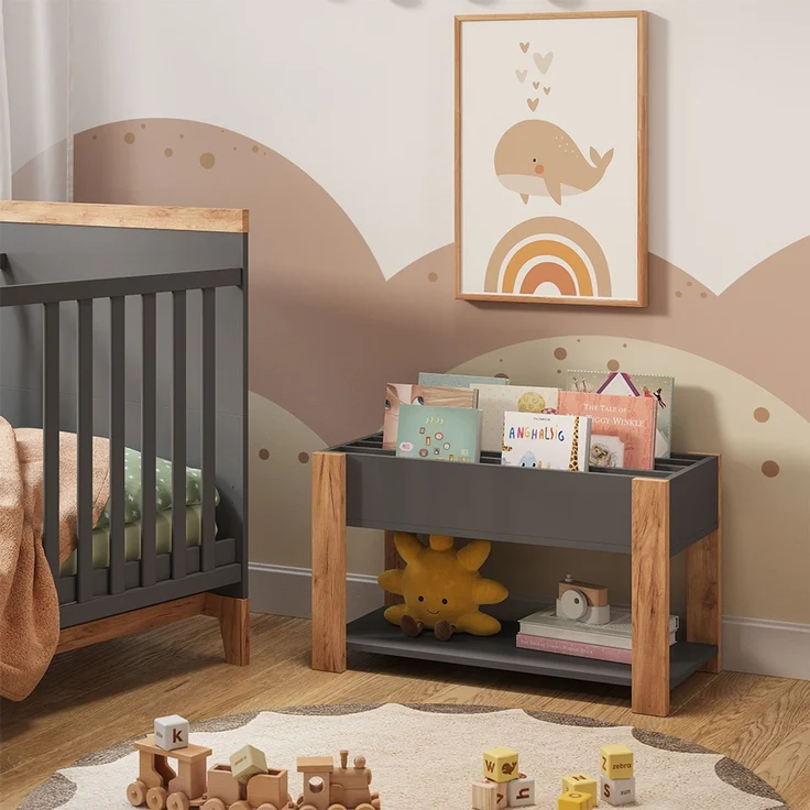 Kinderregal Malia Grau/Artisan 80 x 46 cm Vitalispa – Bild 3