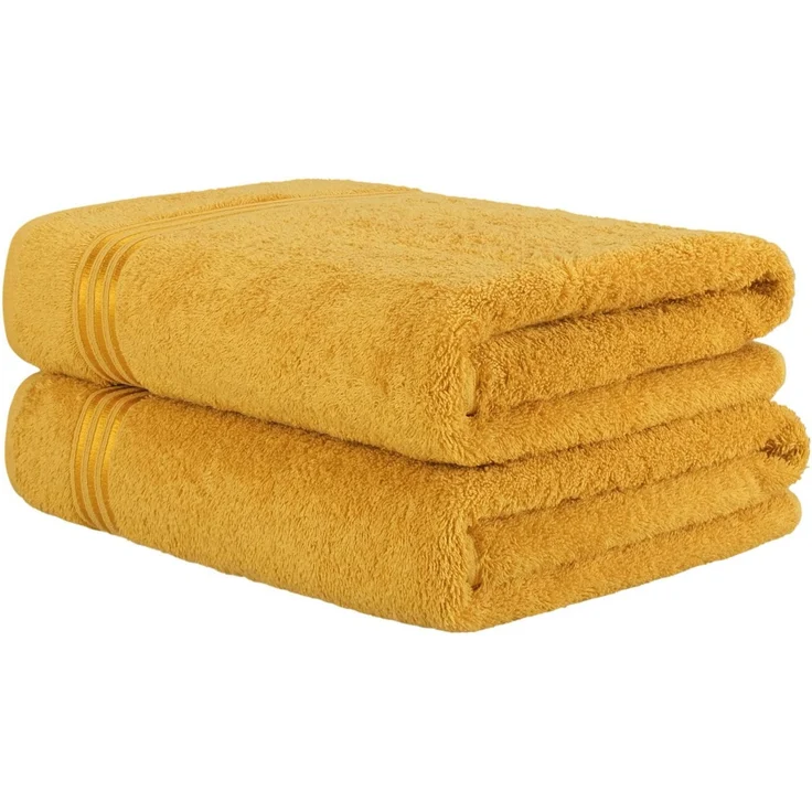 HAMMETEX Saunatuch Hammetex 2er Set extra große Saunatücher, Frottier (Packung, 2-St), 100% Baumwolle – Weich & Saugfähig – Luxuriöse Große Spa-Badetücher – Bild 1